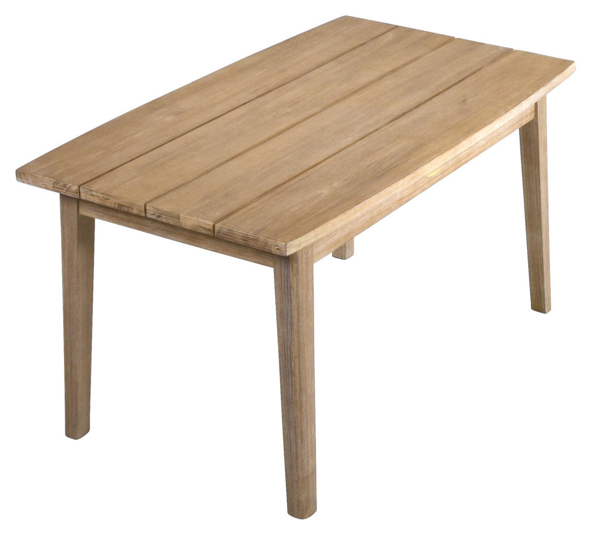 LOUNGEGARNITUR 4-teilig   160/83/200 cm Akazie Hartholz Aluminium  - Braun/Grau, MODERN, Holz/Kunststoff (160/83/200cm) - Gardenson