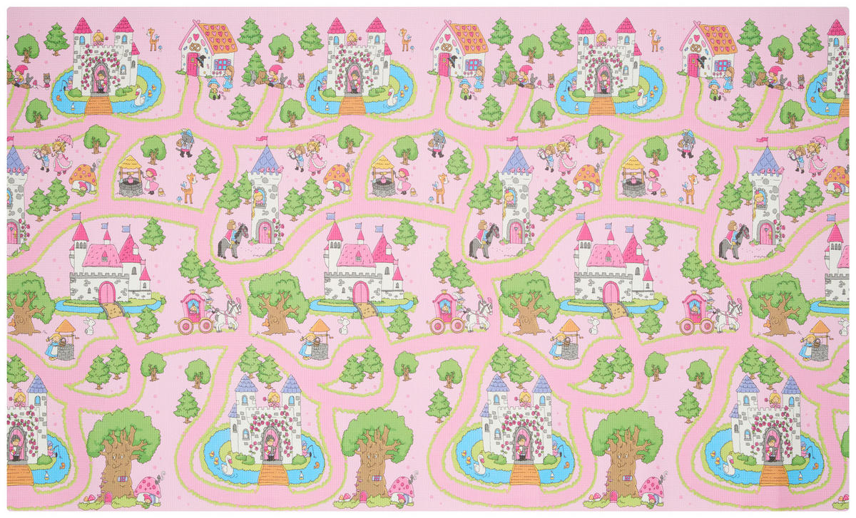 SPIELTEPPICH  - Multicolor, Basics, Kunststoff (200/120/0,3cm) - My Baby Lou