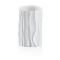 ZAHNPUTZBECHER Merida  - Weiß, Basics, Kunststoff (7/10,5cm) - Kela