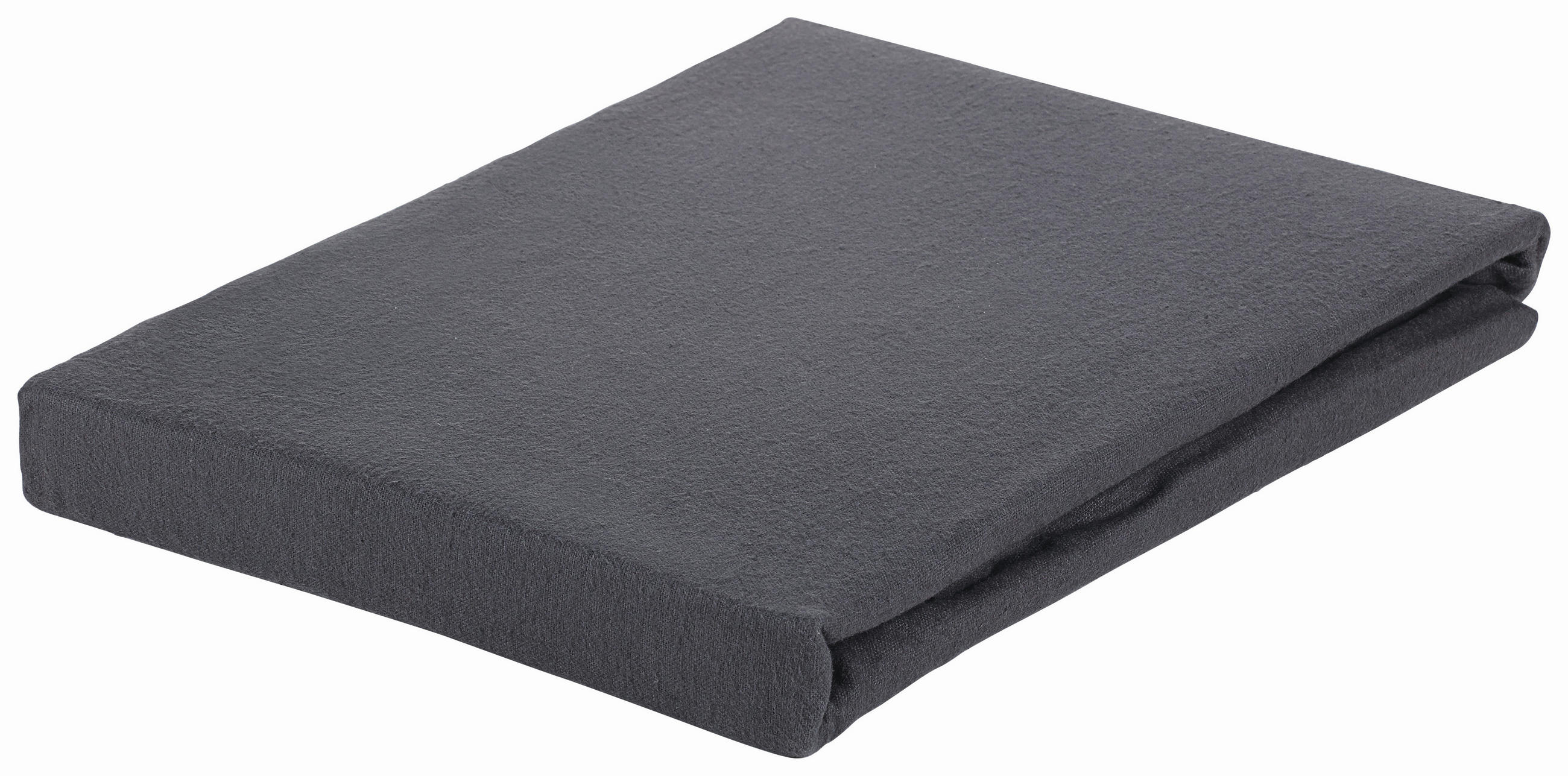 ELASTICKÉ PROSTĚRADLO, biber, antracitová, 100/200 cm - antracitová, Konvenční, textil (100/200cm) - Esposa