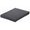 Flanell-Spannleintuch 100/200 cm Biber  - Anthrazit, KONVENTIONELL, Textil (100/200cm) - Esposa