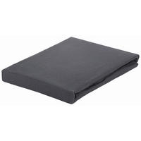 Flanell-Spannleintuch 200/200 cm Biber  - Anthrazit, KONVENTIONELL, Textil (200/200cm) - Esposa