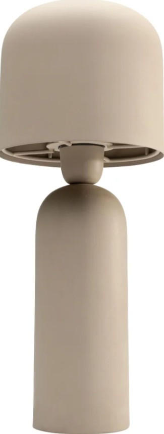 TISCHLEUCHTE 15,5/39/15,5 cm   - Beige, Trend, Metall (15,5/39/15,5cm) - Kare-Design