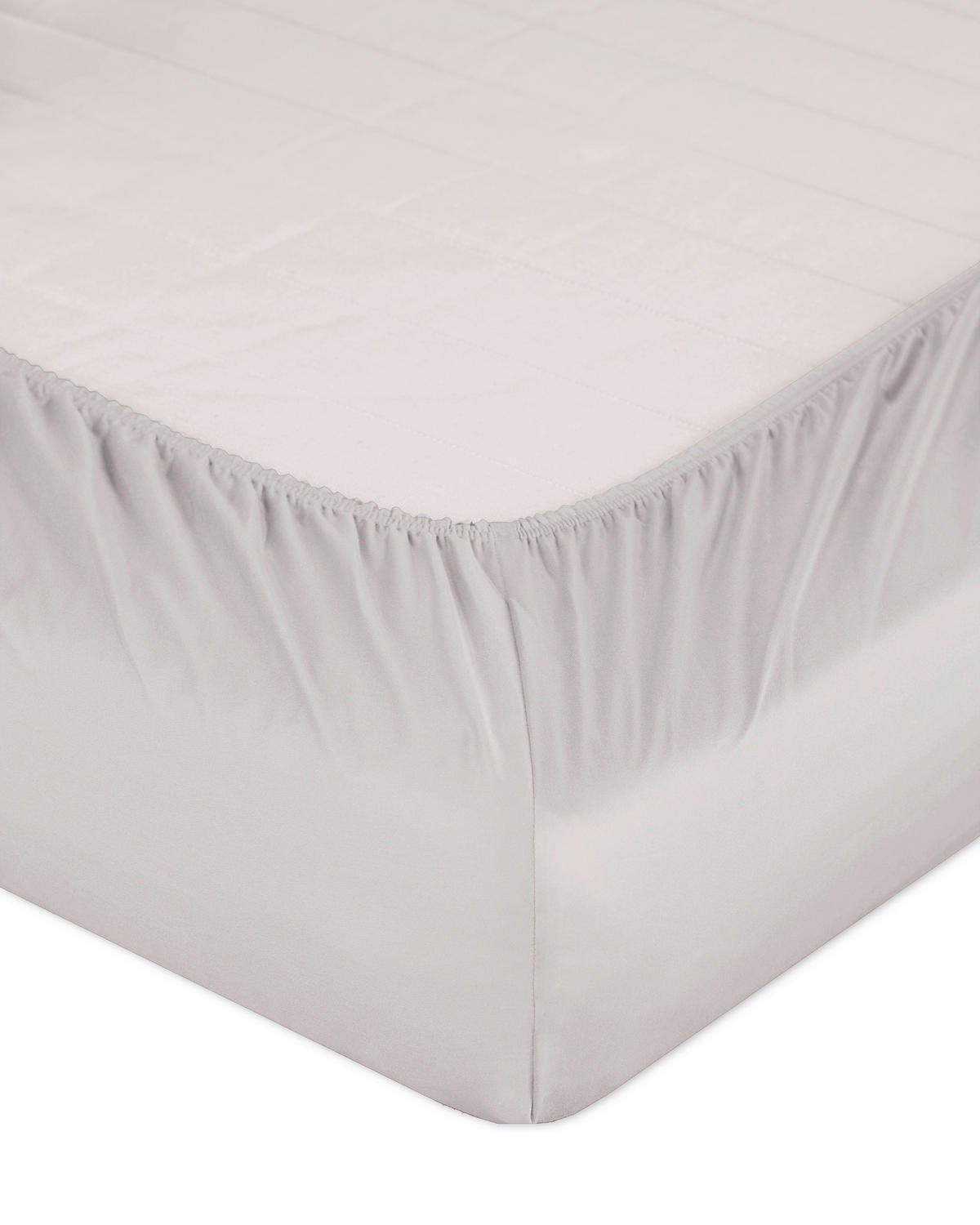 PLAHTA S GUMICOM 160/200 cm  Select  - svijetlo siva, Basics, tekstil (160/200cm) - Curt Bauer