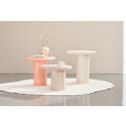 BEISTELLTISCH 57,5/39-46/50,5 cm Rosa organisch  - Rosa, LIFESTYLE, Holzwerkstoff (57,5/39-46/50,5cm) - Novel