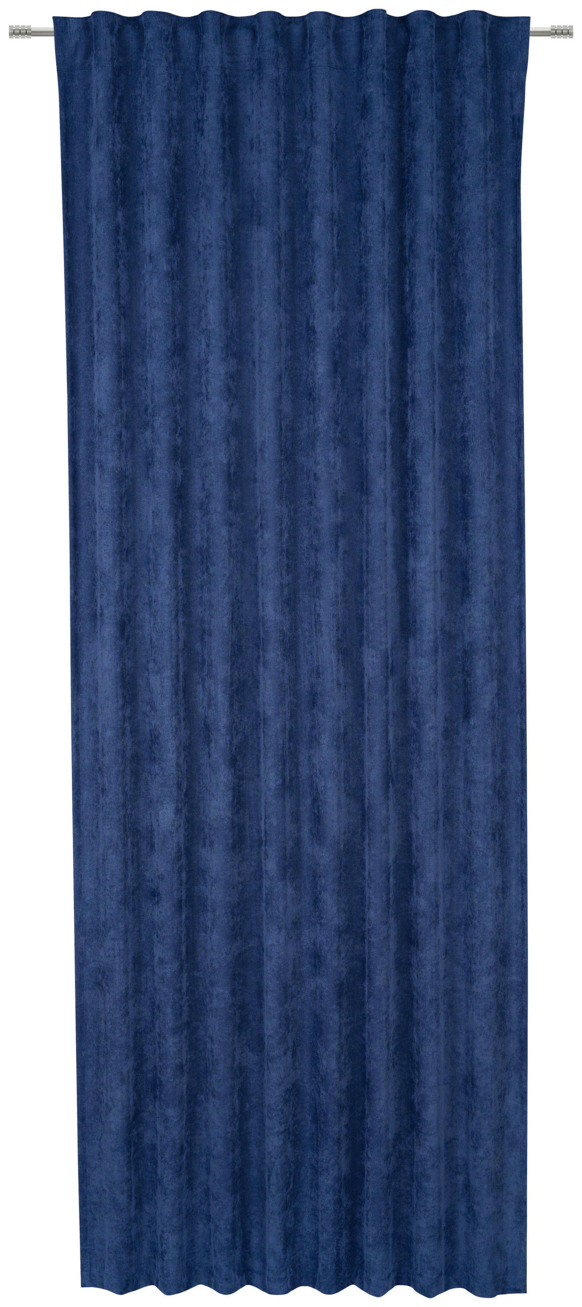 FERTIGVORHANG blickdicht  - Blau, Basics, Textil (135/245cm) - Esposa