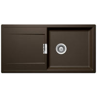 SPÜLE MONO D-100L-U / MOND100LUBRO  - Bronzefarben, Basics, Stein (100/51cm) - Schock