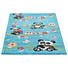 KINDERTEPPICH 80/150 cm Türkis - Türkis, Textil/Weitere Naturmaterialien (80/150cm) - Ben'n'jen