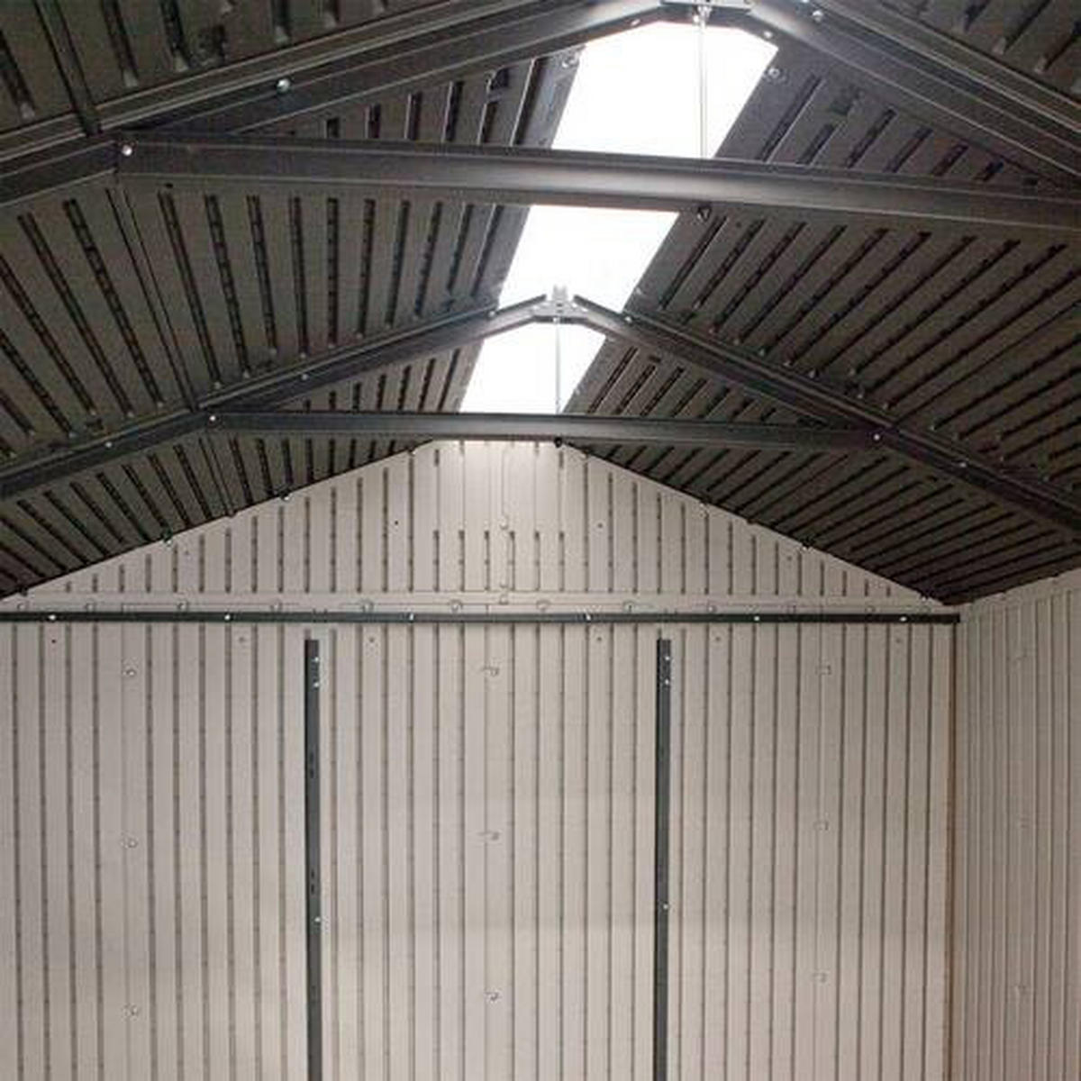 GERÄTEHAUS 213/226/213 cm  - Grau, Basics, Kunststoff (213/226/213cm)