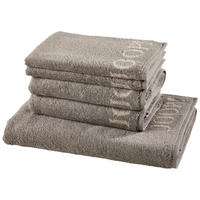 SADA RUČNÍKŮ A OSUŠEK, šedá - šedá, Basics, textil - Joop!