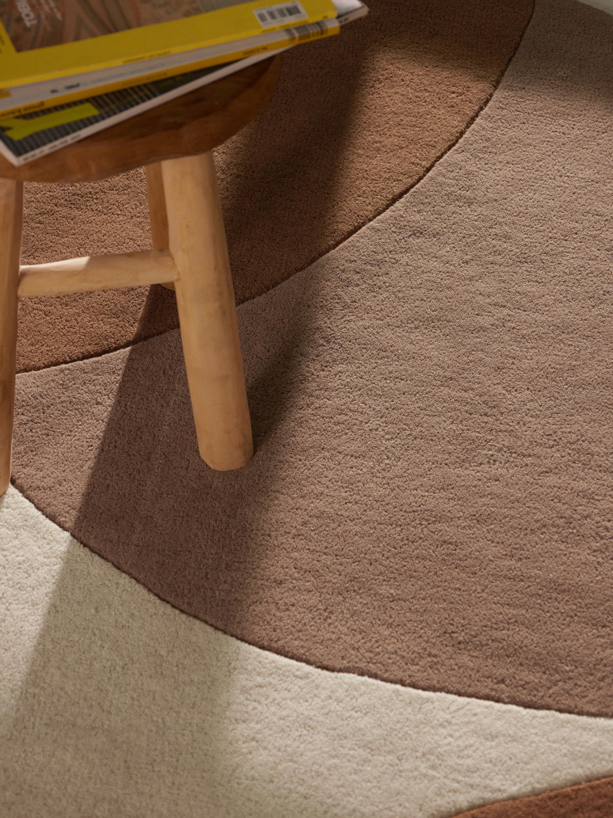 WOLLTEPPICH 200/290 cm Kollektion 1876 Ruvia Braun, Creme, Schwarz rechteckig  - Creme/Schwarz, Basics, Textil (200/290cm) - Villeroy & Boch