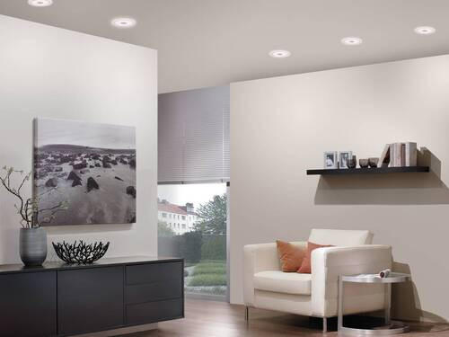 LED-DECKENLEUCHTE 15 cm  - Basics, Metall (15cm) - Paulmann