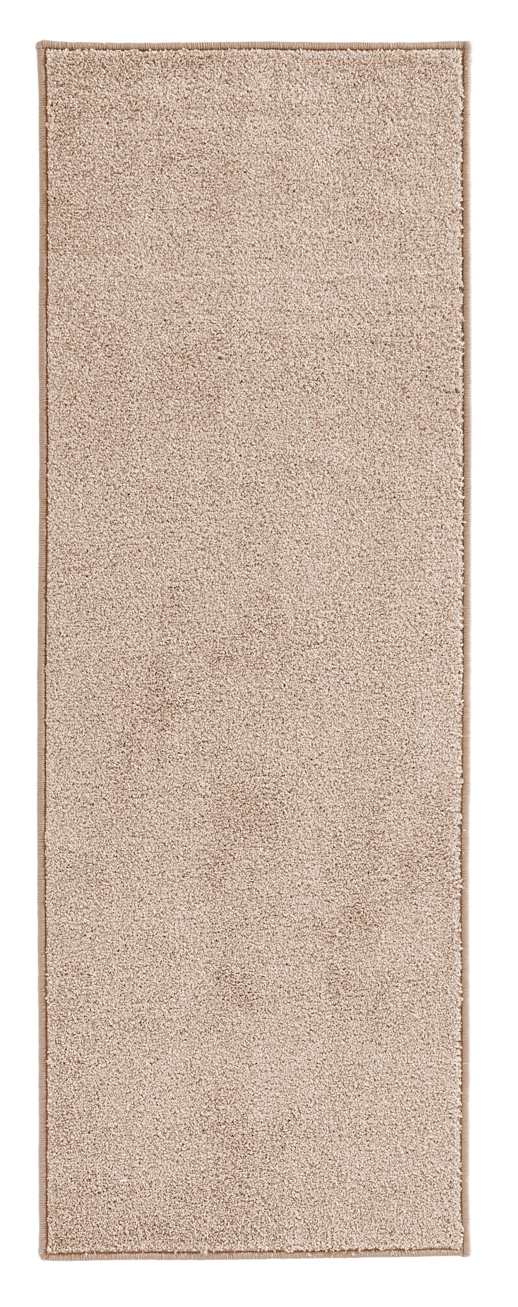 WEBTEPPICH Pure Creme, Taupe  - Taupe/Creme, Basics, Kunststoff (80/1,3/400cm) - Novel
