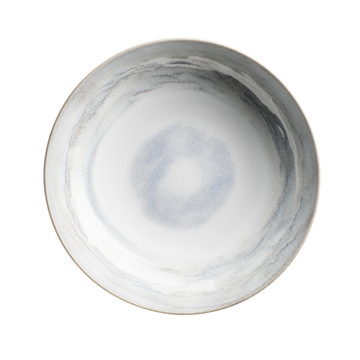 SUPPENTELLERSET TIEFER SEE 4-teilig  - Hellgrau/Weiß, Basics, Keramik (22,2/5cm) - Gipfelstück