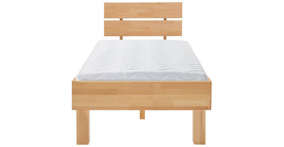 BETT 90/200 cm  in Buchefarben  - Buchefarben, Natur, Holz (90/200cm) - Carryhome