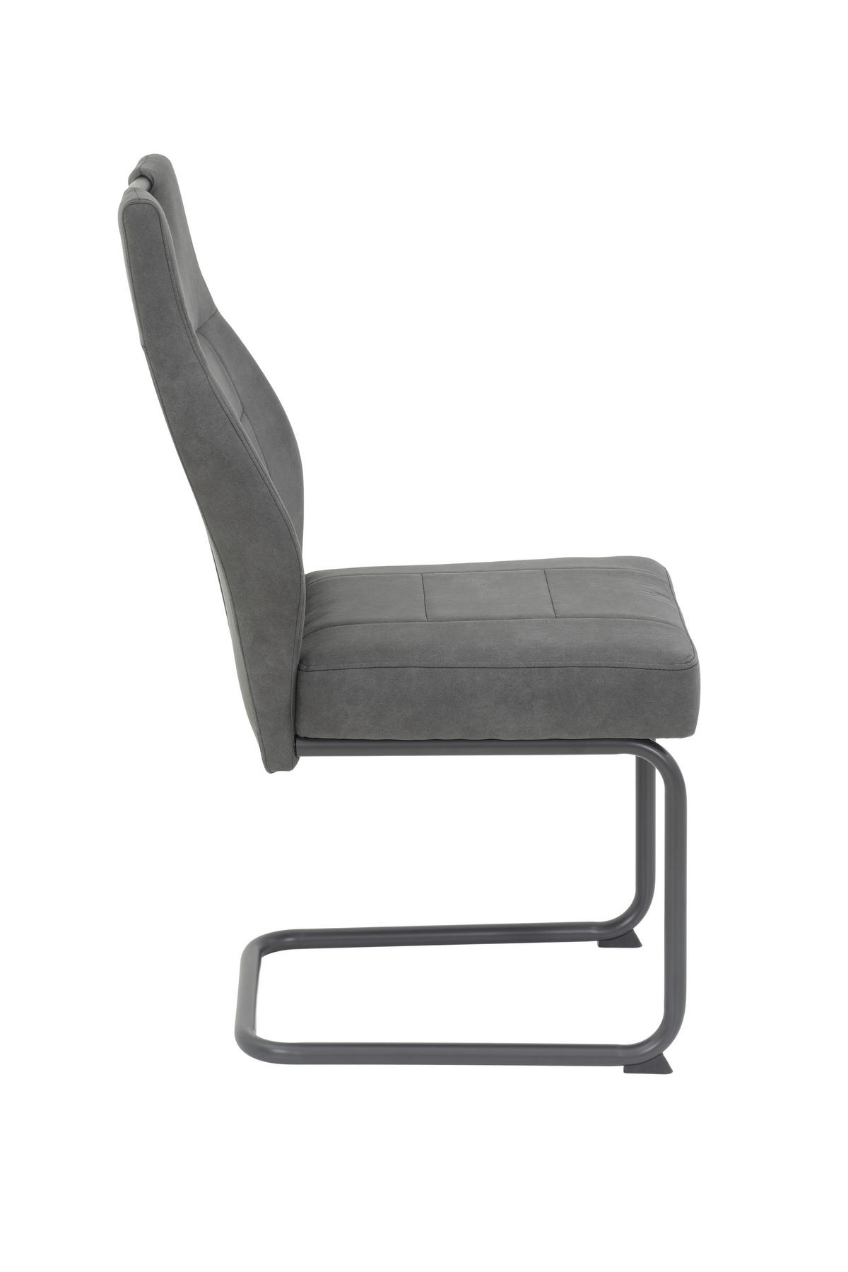 TISCHGRUPPE Anthrazit, Eiche Artisan  - Anthrazit/Eiche Artisan, MODERN, Textil/Metall (140/76/90cm) - MID.YOU