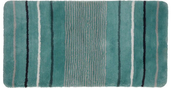 BADEMATTE Türkis 80/150 cm - Türkis, KONVENTIONELL, Textil (80/150cm) - Esposa
