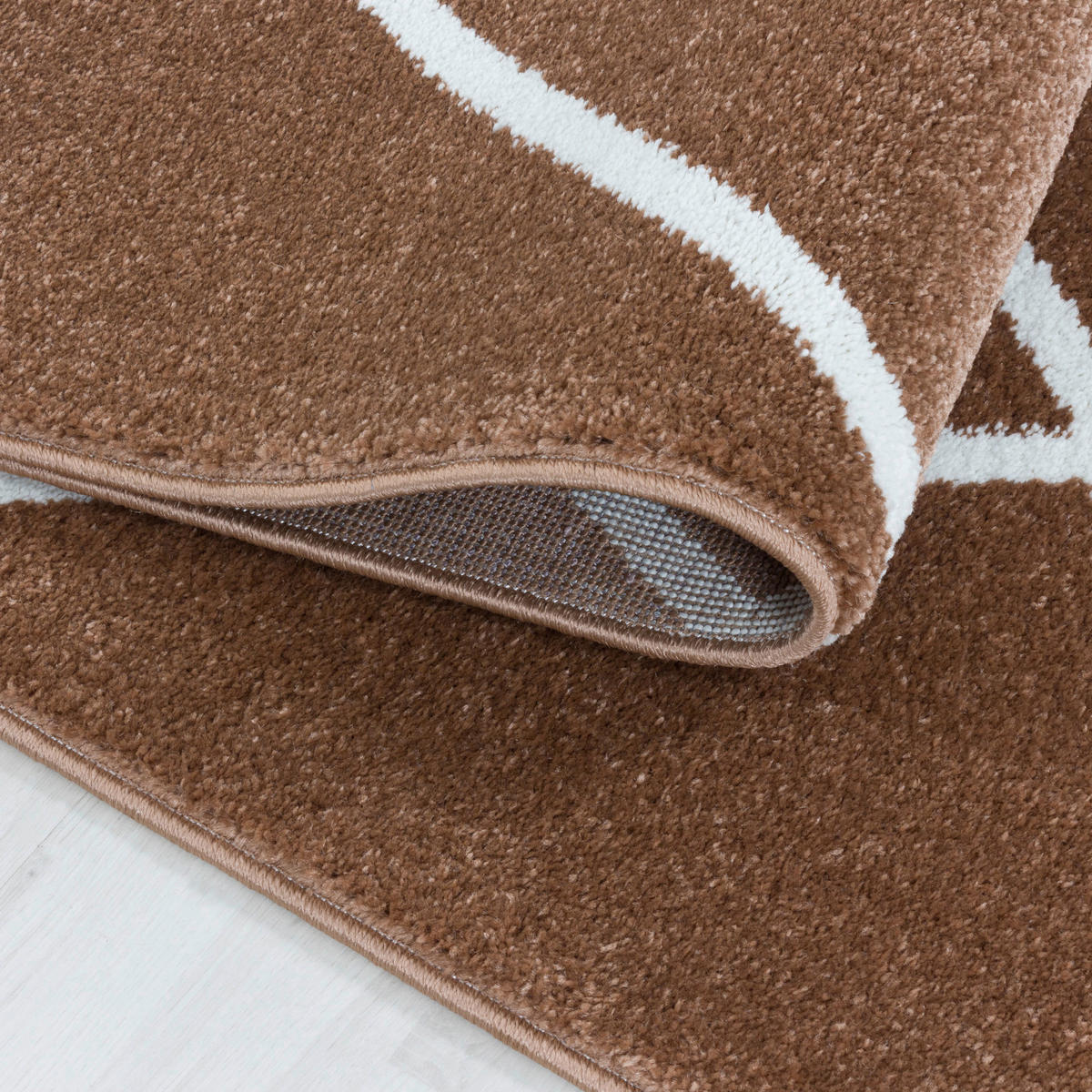 HOCHFLORTEPPICH 160/230 cm Rio 4601 kupfer Kupferfarben  - Kupferfarben, Basics, Textil (160/230cm)