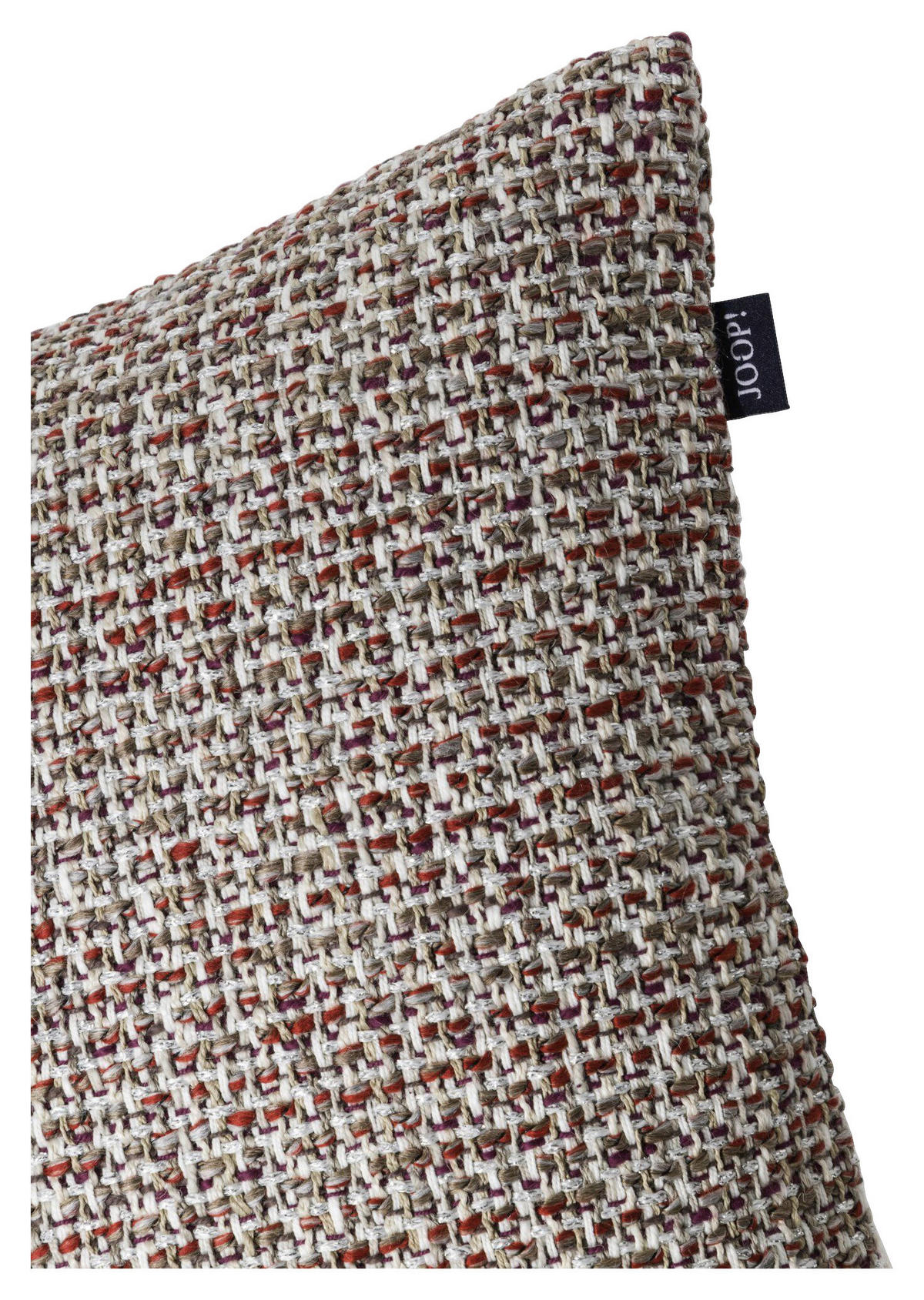 KISSENHÜLLE J! GRAND 40/40 cm  - Beige/Braun, Design, Textil (40/40cm) - Joop!