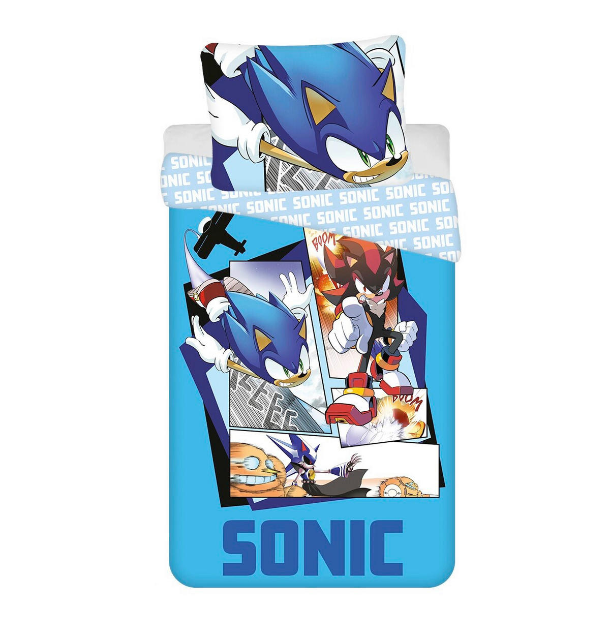 DETSKÉ OBLIEČKY SONIC 140/200 cm  - Basics, textil (140/200cm)