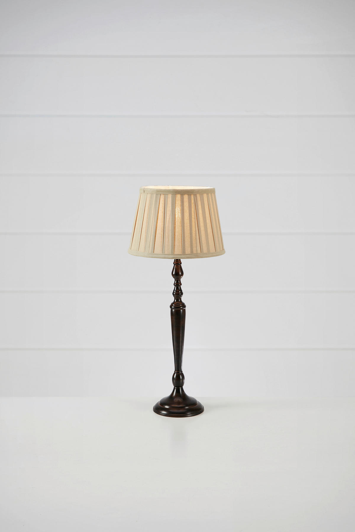 TISCHLEUCHTE CHOCOLAT 25/60/25 cm   - Dunkelbraun/Beige, Basics (25/60/25cm) - Markslöjd