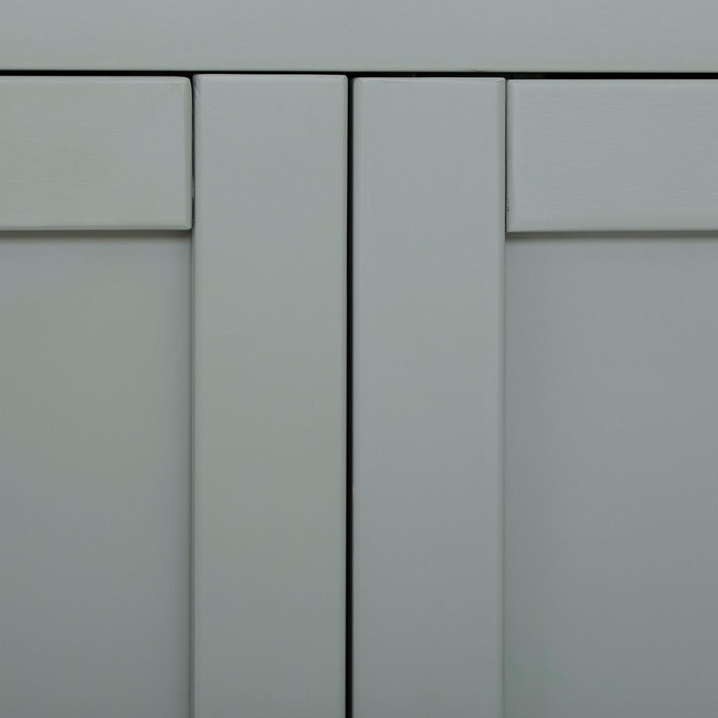 Thumbnail - Mid.you Sideboard, Grau, Natur, Metall, Eiche, Kiefer, furniert, massiv, 110x85x43 cm, Holzmöbel, Kleinmöbel Holz, Holzk...