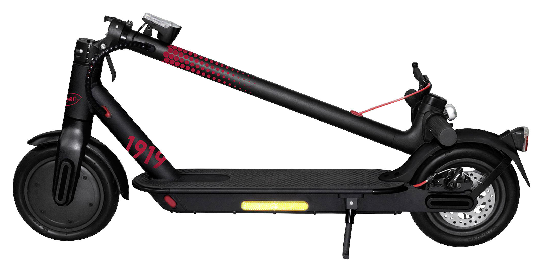 E-SCOOTER ESA1919 EKFV  - Schwarz, KONVENTIONELL (108/43/114cm)
