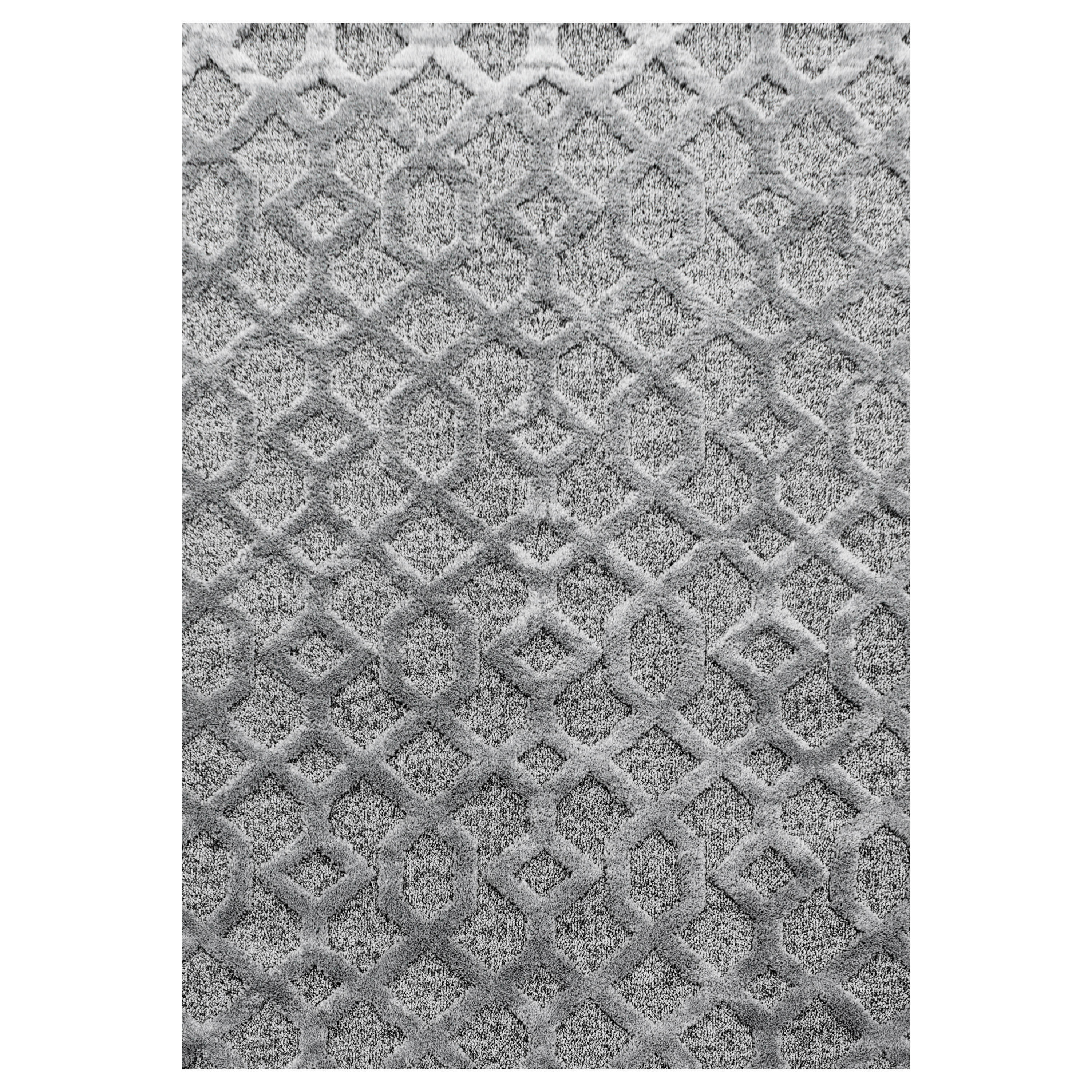 VÄVD MATTA Pisa 4702 grau  - grå, Klassisk, textil (160/230cm)