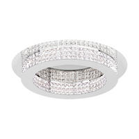 STROPNÍ LED SVÍTIDLO, 70,0/12,5 cm  - barvy chromu, Konvenční, kov (70,0/12,5cm) - Eglo