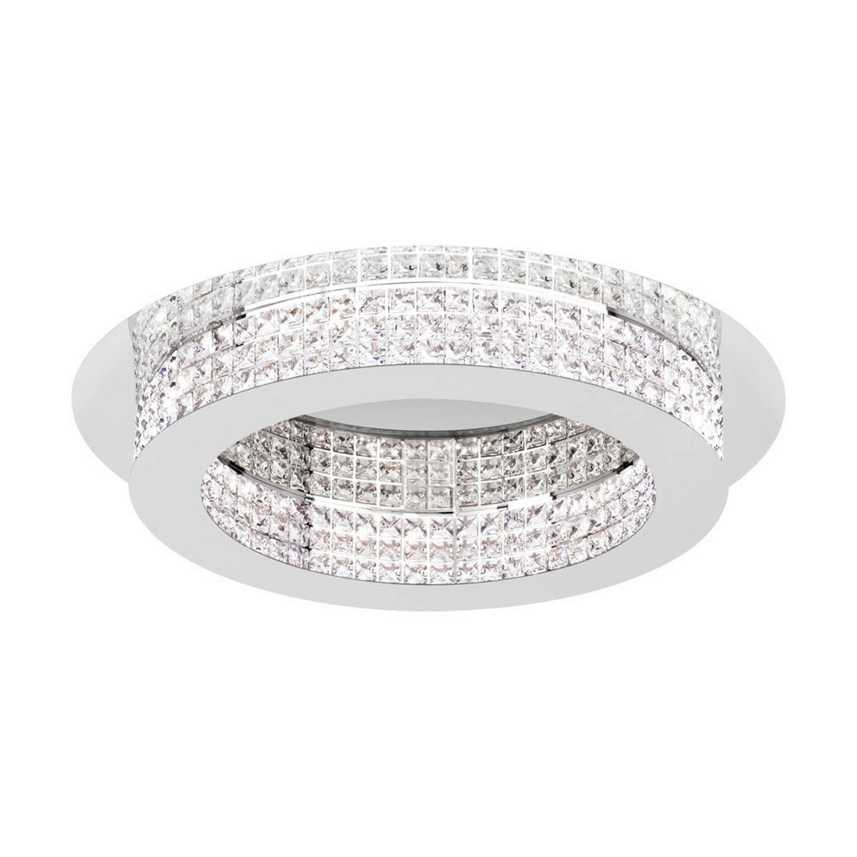 STROPNÍ LED SVÍTIDLO, 70,0/12,5 cm  - barvy chromu, Konvenční, kov (70,0/12,5cm) - Eglo