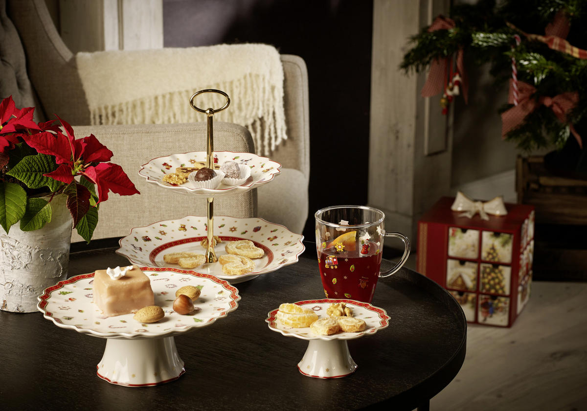 PODŠÁLEK porcelán  - zelená/červená, Lifestyle - Villeroy & Boch