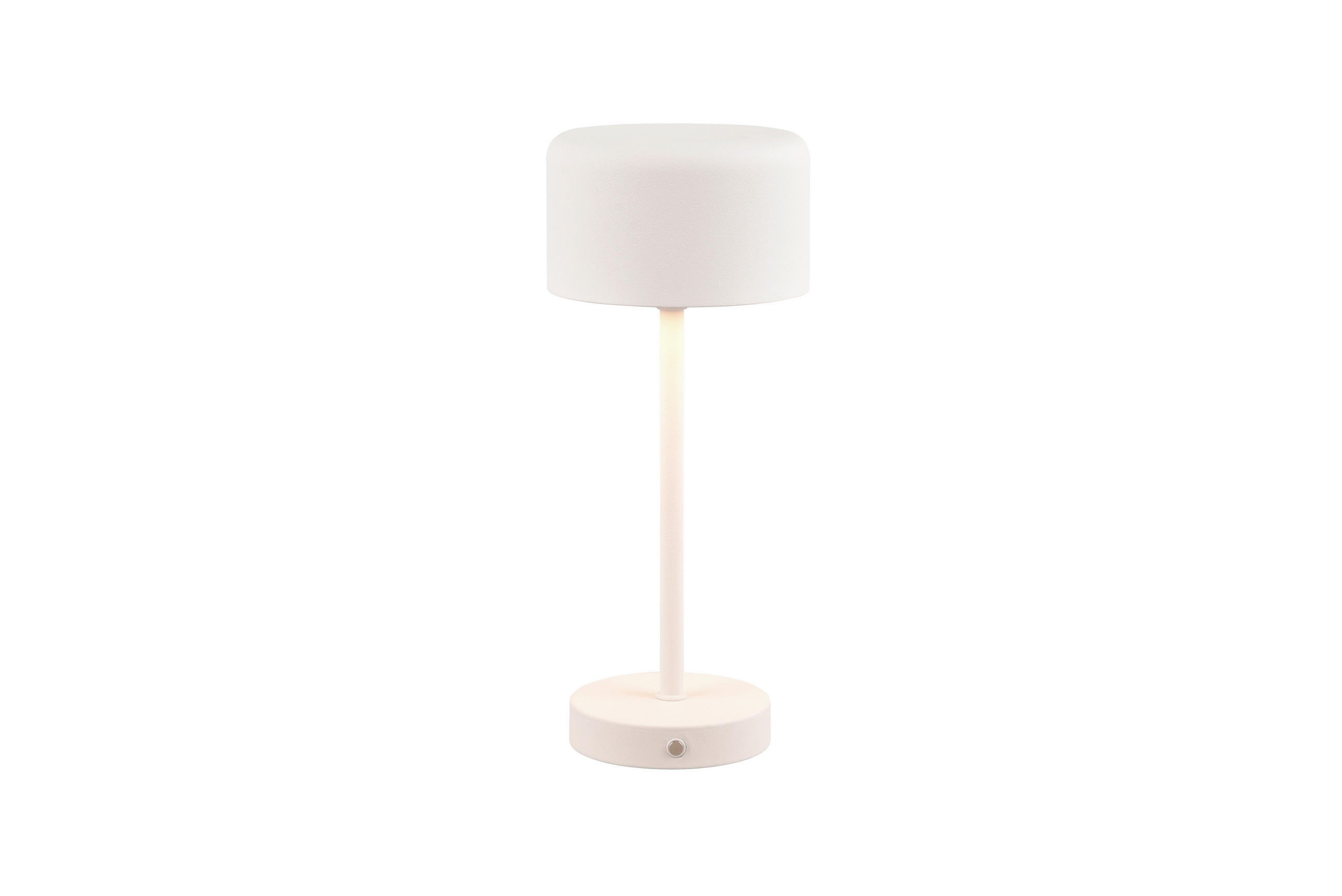 LED-TISCHLEUCHTE Jeff 12,6/30 cm   - Weiß, Basics, Metall (12,6/30cm)