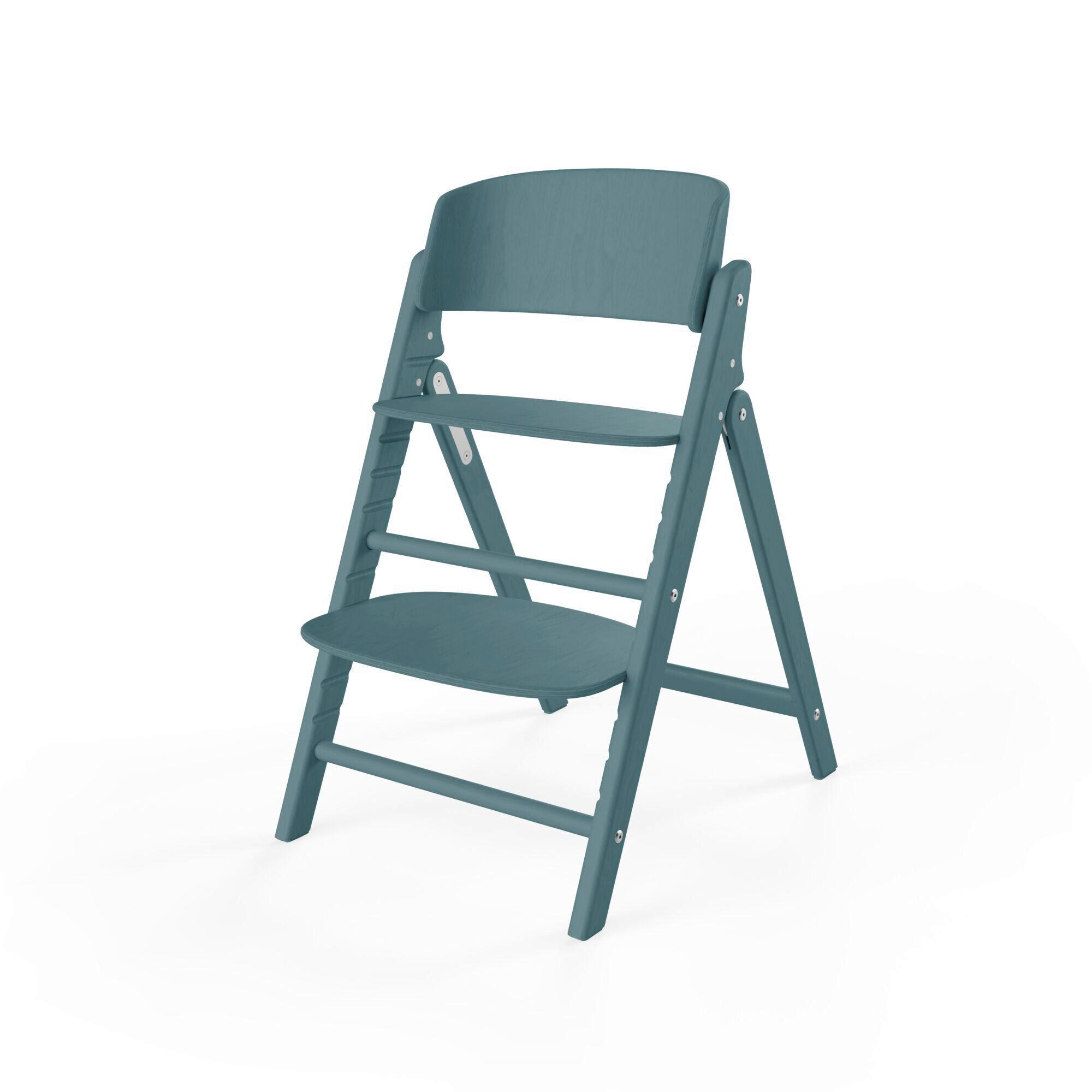 HOCHSTUHL Click & Fold Blau Stone Blue  - Blau, Basics, Holz (62,6/47,3/81,5cm) - Cybex