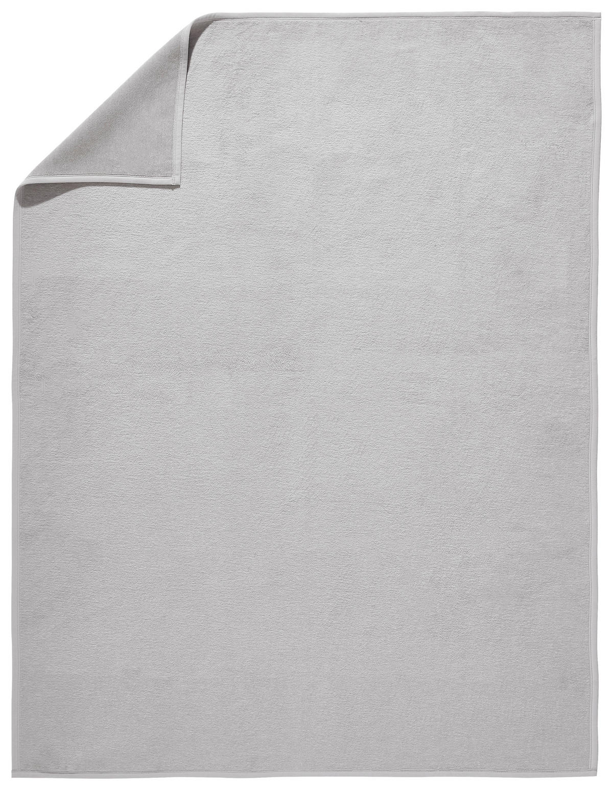 PLÉD, bavlna, 150/200 cm - barvy stříbra, Basics, textil (150/200cm) - Novel