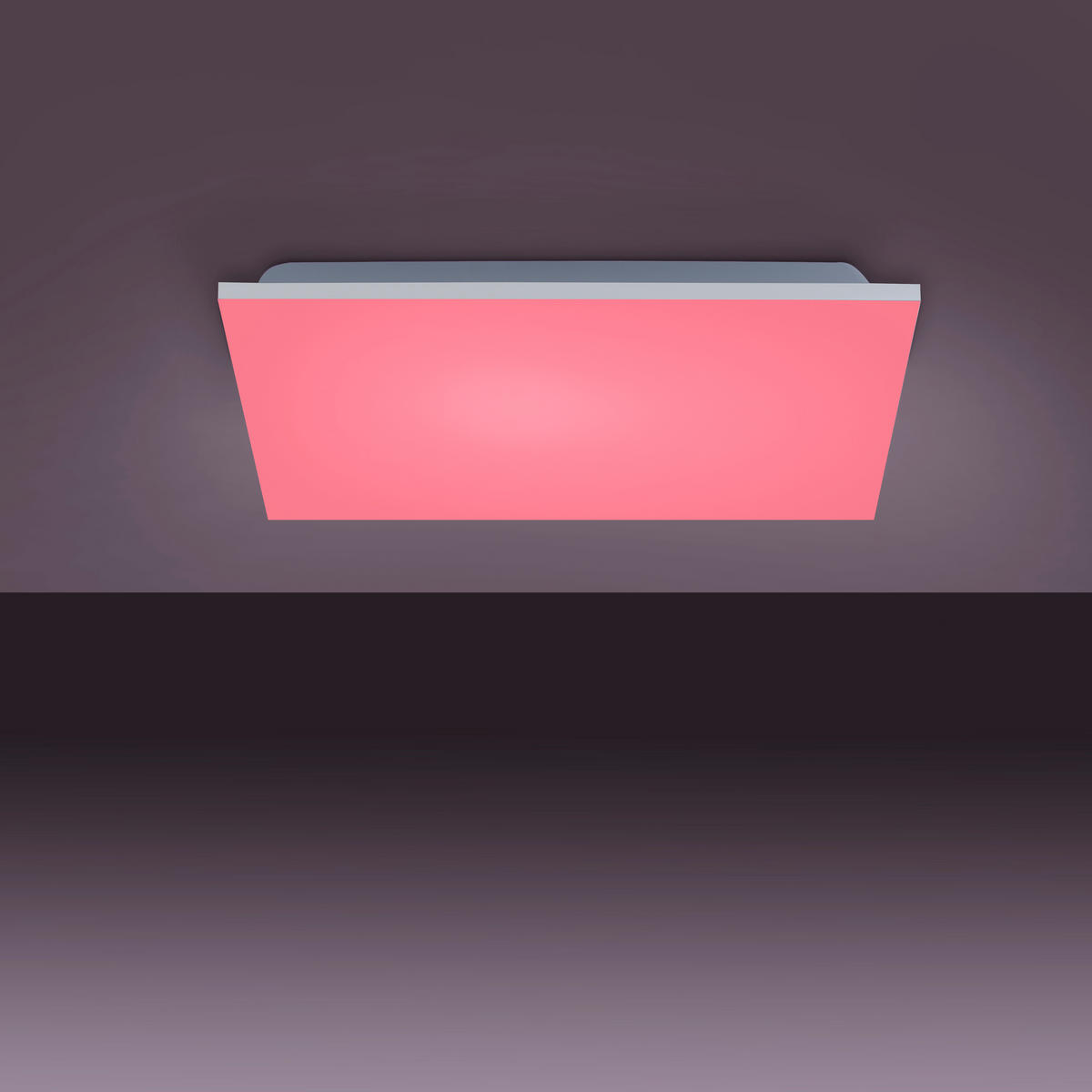 STROPNA LED-SVETILKA   27 W/2750 lm/2700-5000 K/230 V/ - bela, Trend, kovina/umetna masa (45/45/10cm) - Novel