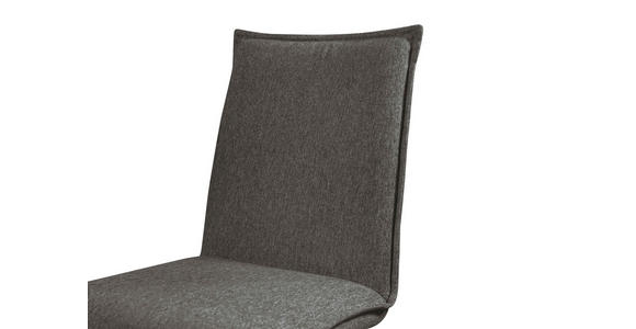 STUHL  Stoffauswahl, Sitzfläche 180° drehbar, automatische Rückholfunktion Webstoff  - Schwarz, Basics, Holz/Textil (46/91/61cm) - Carryhome