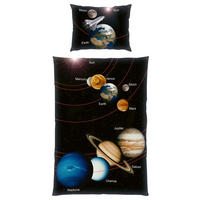 DETSKÁ POSTEĽNÁ BIELIZEŇ 140/200 cm  - čierna, Konventionell, textil (140/200cm)