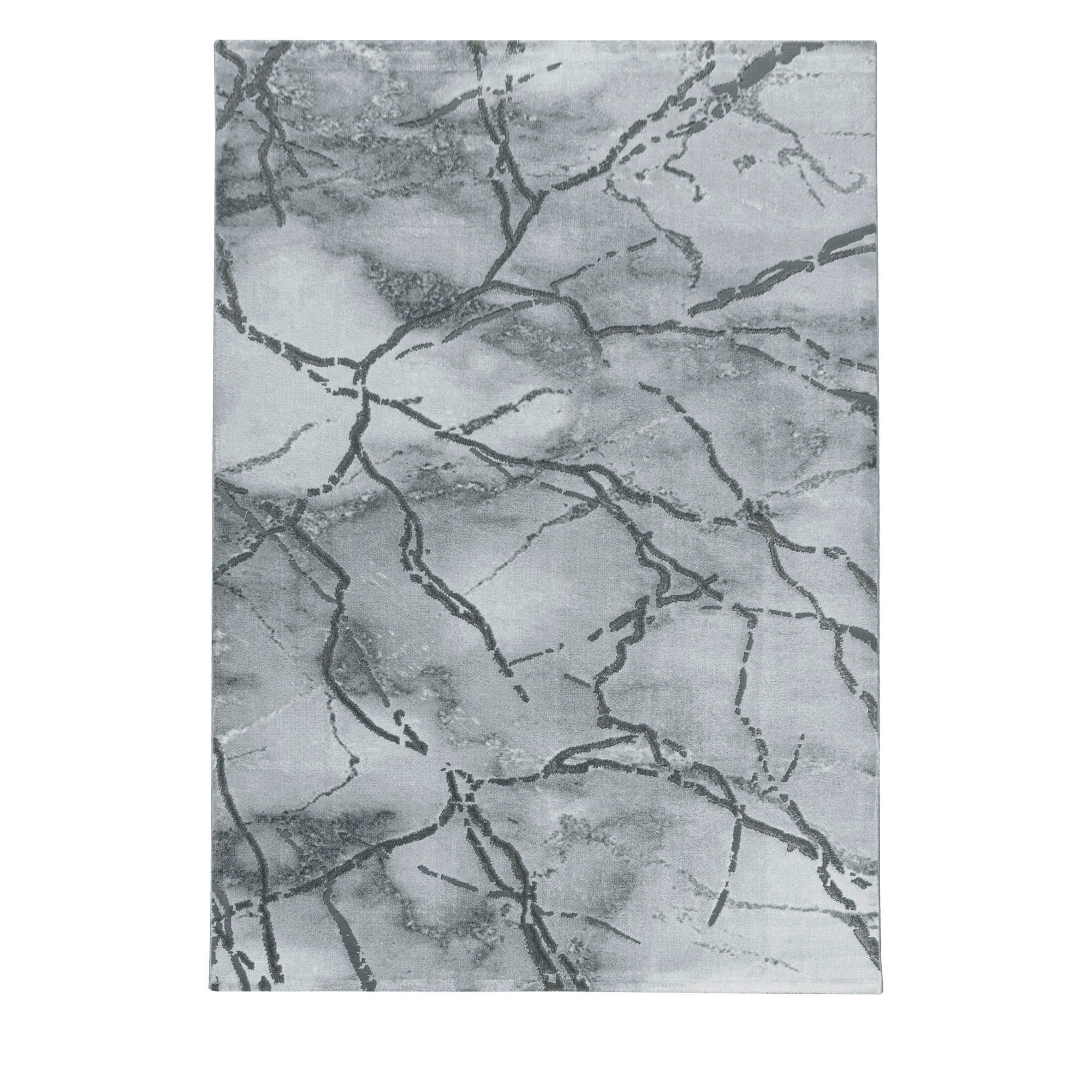 WEBTEPPICH 80/150 cm Naxos 3815 silber  - Silberfarben, Design, Textil (80/150cm) - Novel