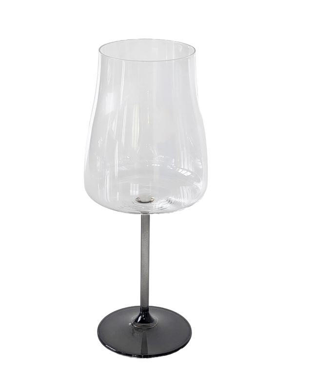 WEINGLAS Sydney 400 ml - Klar/Grau, KONVENTIONELL, Glas (0,40l) - Novel