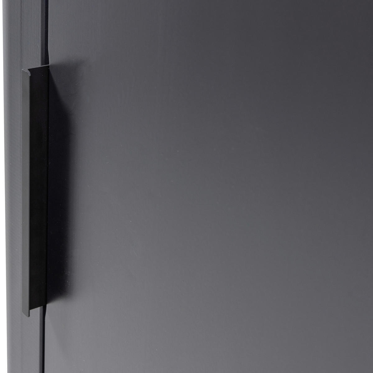 MEHRZWECKSCHRANK 45/217/39 cm  in Schwarz  - Schwarz, Design, Holz (45/217/39cm) - Livetastic