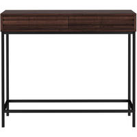 KONSOLENTISCH in Holzwerkstoff 90/35/76 cm    - Schwarz/Braun, Design, Holzwerkstoff/Metall (90/35/76cm) - MID.YOU
