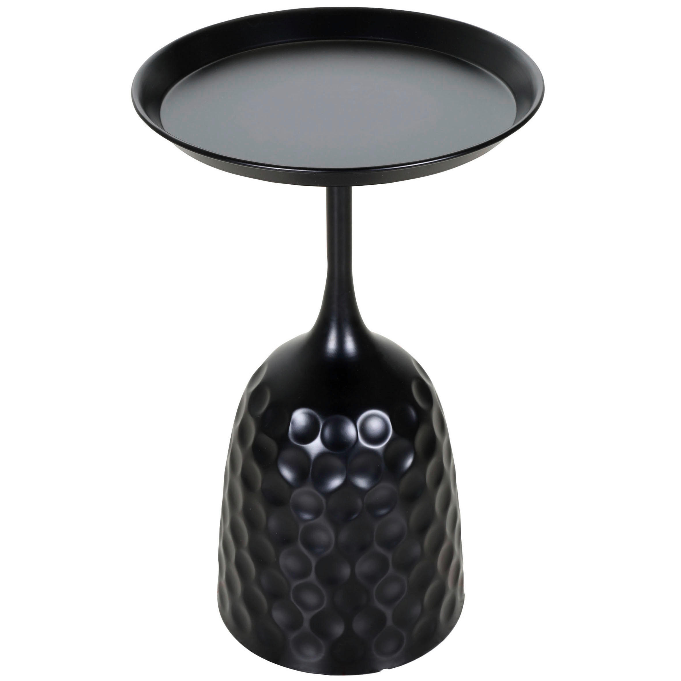 ODKLÁDACÍ STOLEK, černá - černá, Design, kov (38/60cm) - Carryhome