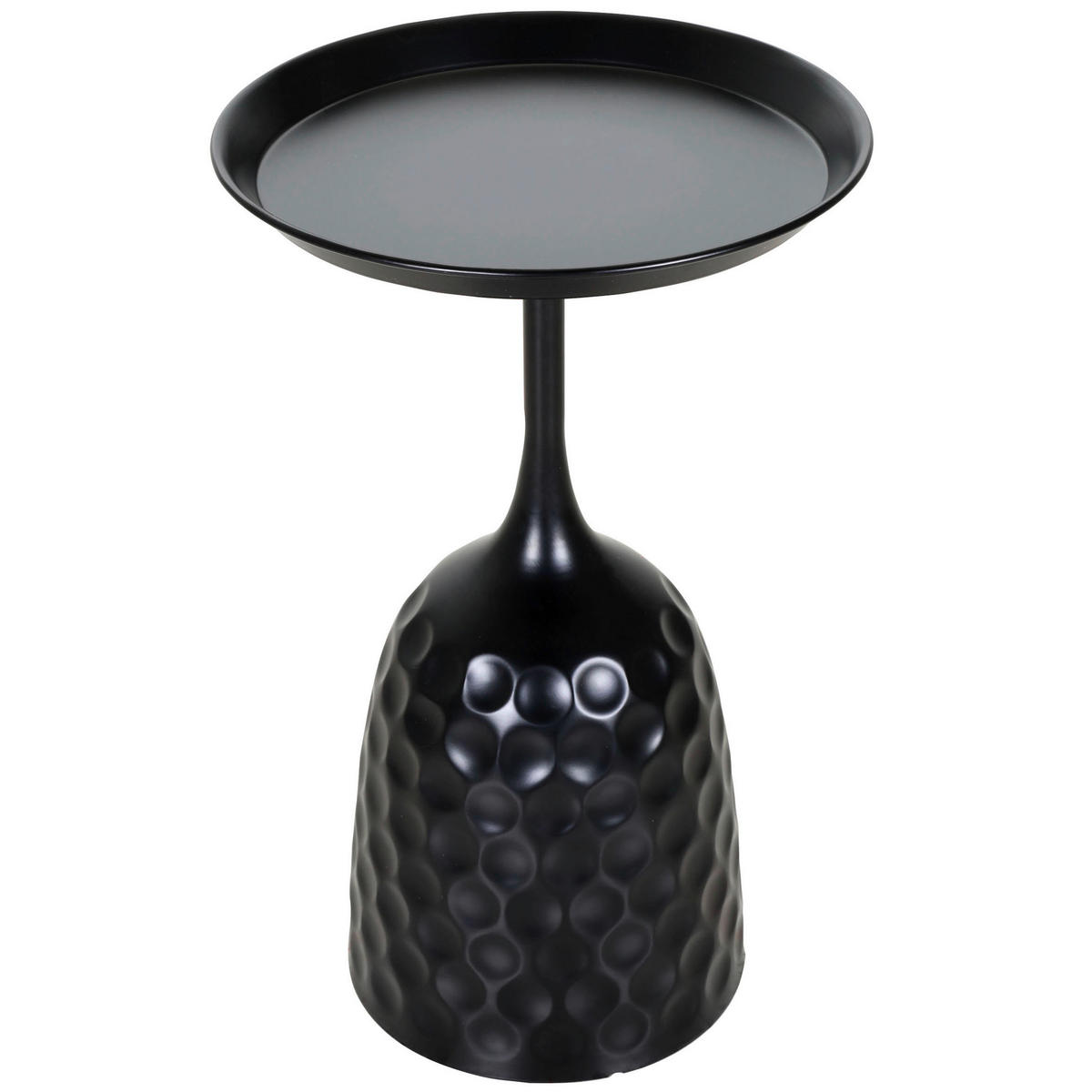 ODKLÁDACÍ STOLEK, černá - černá, Design, kov (38/60cm) - Carryhome