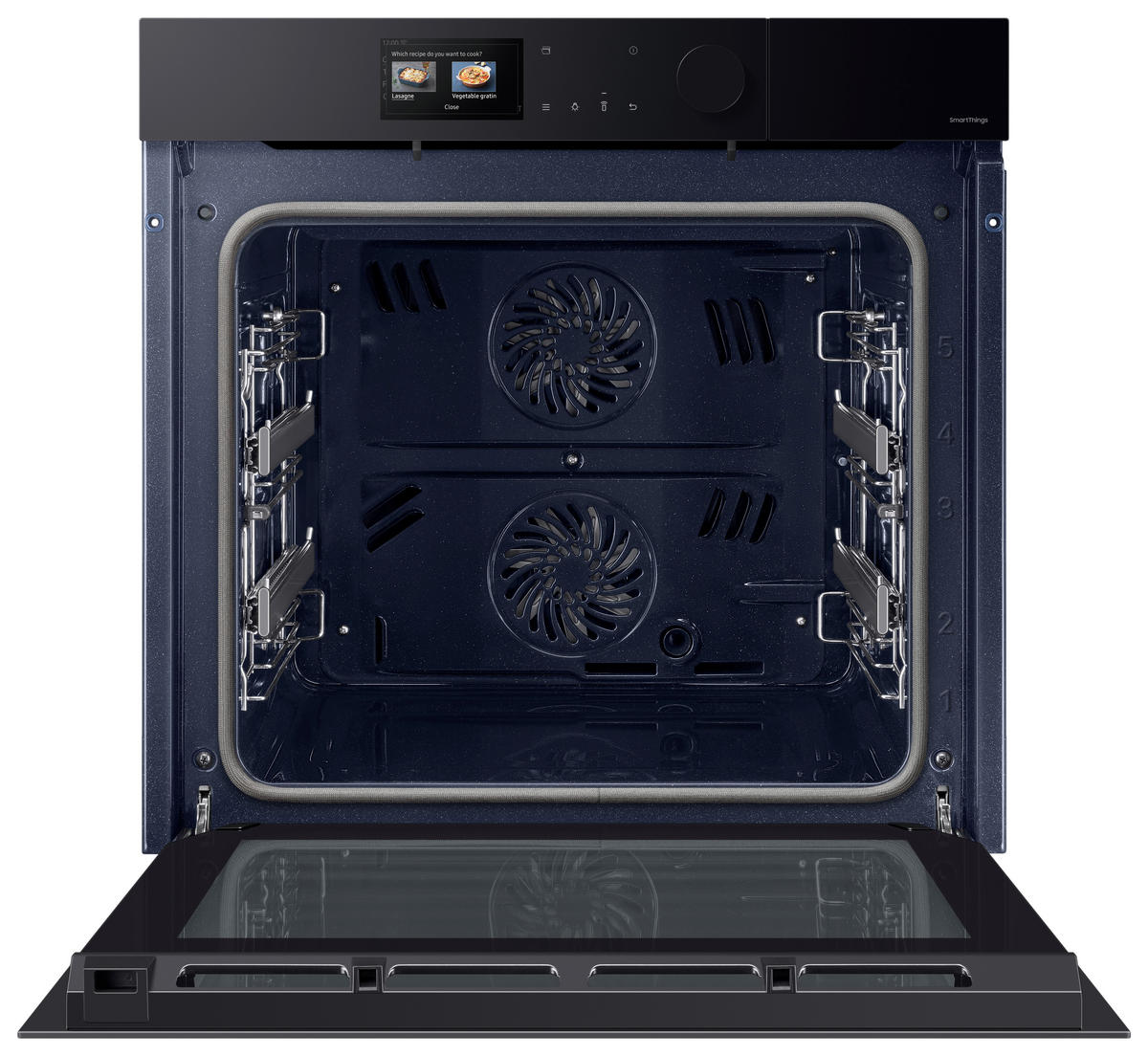 BACKOFEN NV7B7997AAK/U3  - Schwarz, Design, Glas/Metall (59,5/59,5/57,1cm) - Samsung