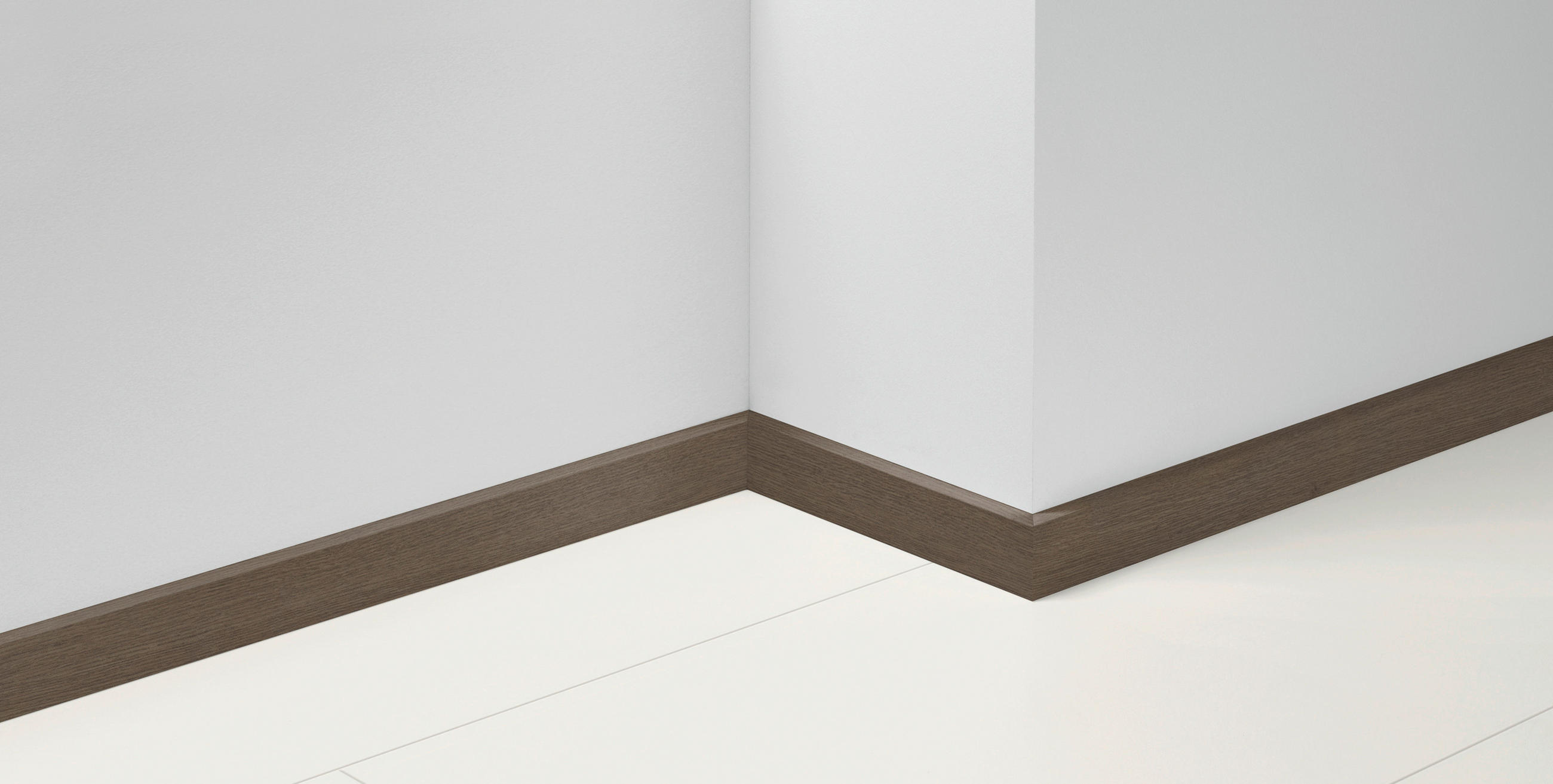 SOCKELLEISTE - Eichefarben/Dunkelbraun, Basics, Holz (220/1,6/5,0cm) - Parador