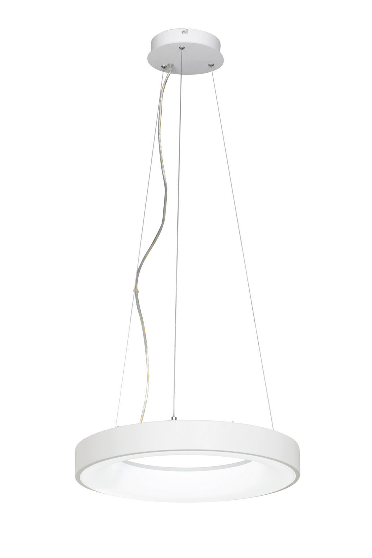 VISEČA LED-SVETILKA   40 W/4400 lm/2700-6500 K/220-240 V/ - bela, Basics, kovina/umetna masa (50/120cm) - Novel