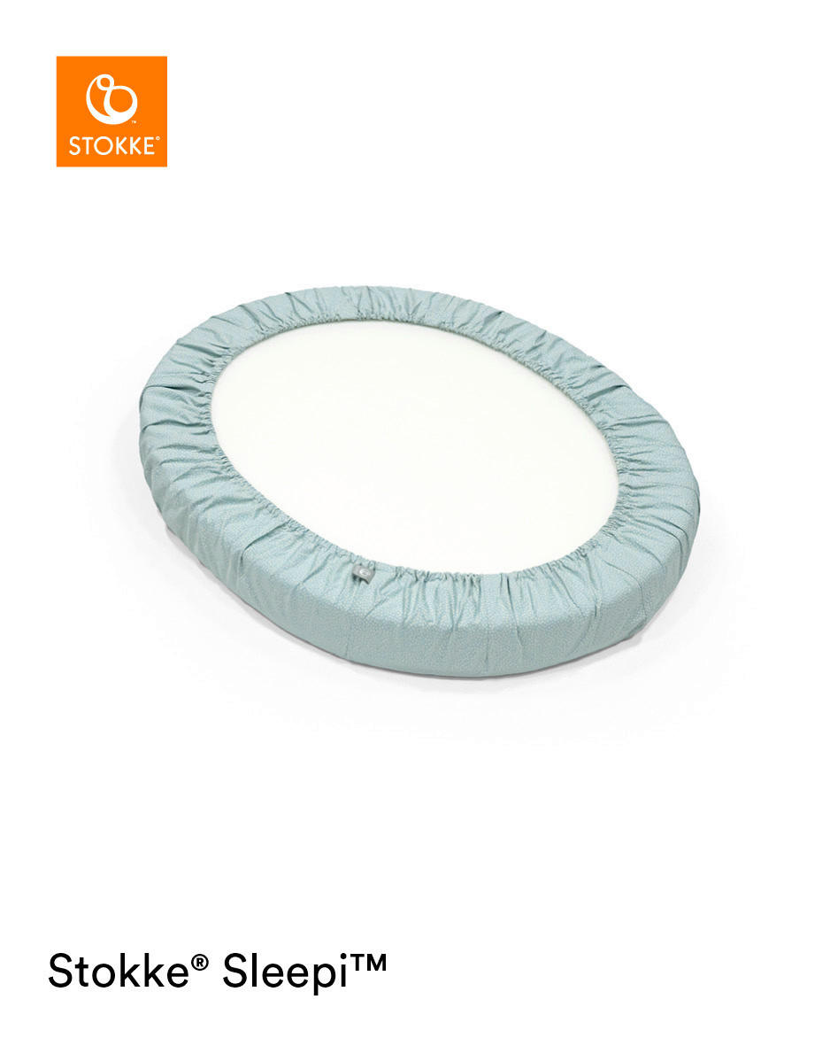 MATRATZENBEZUG - Grün, Basics, Textil (109/90cm) - Stokke