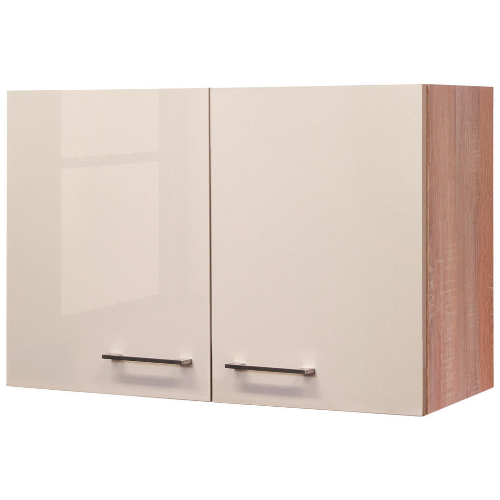 Küchenoberschrank Nepal 80 Cm Kaschmir/eiche 2 Drehtüren