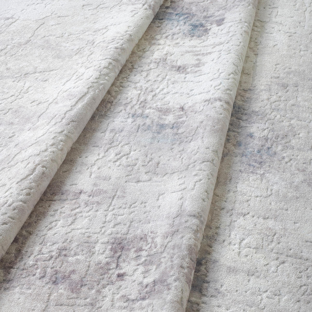 LÄUFER Ondea Jorg 80/300 cm  in Hellgrau, Pastellblau, Grauweiß  - Pastellblau/Hellgrau, Design, Kunststoff/Textil (80/300cm) - Lindorug
