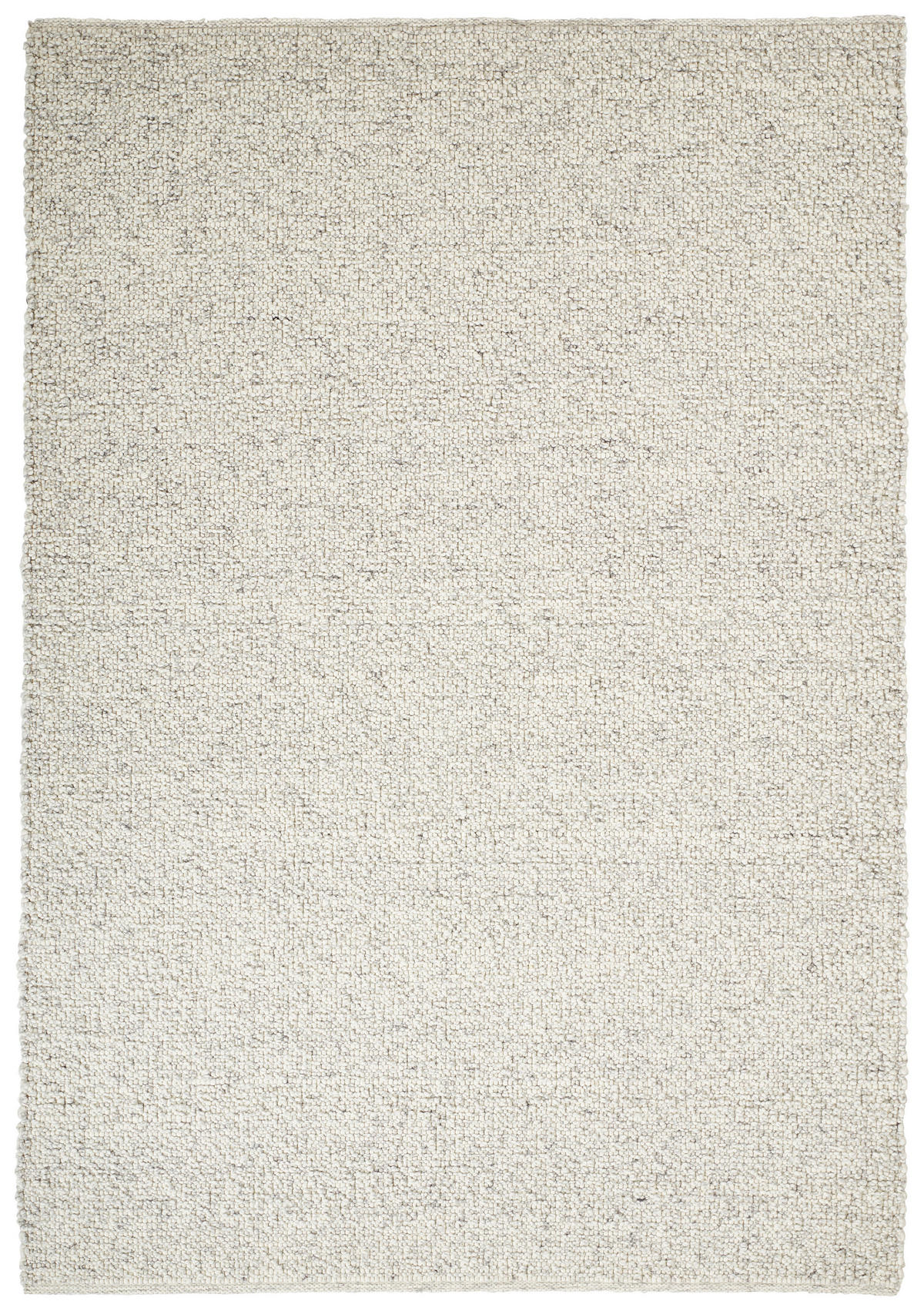 HANDWEBTEPPICH 130/190 cm Hellgrau  - Hellgrau, Basics, Textil (130/190cm) - Linea Natura